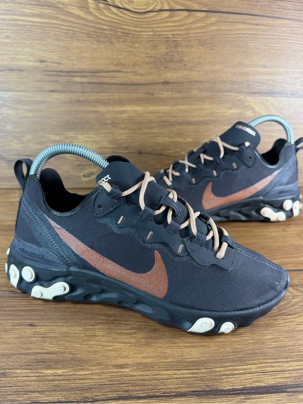 Nike React Element 55 CT1186-001 Athletic Sneakers Shoes Women’s Size 8